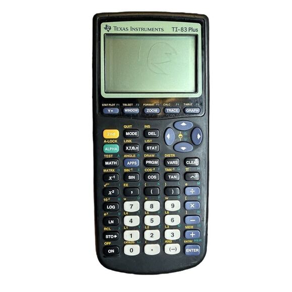 Texas Instruments TI-83 Plus Calculator - Picture 1 of 8